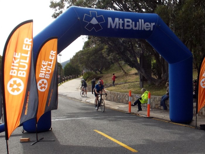 Finishing to great fanfare!