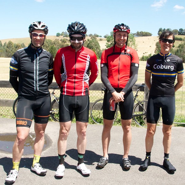 The masters podium Happy in my new Coburg jersey! Photo: Frank
