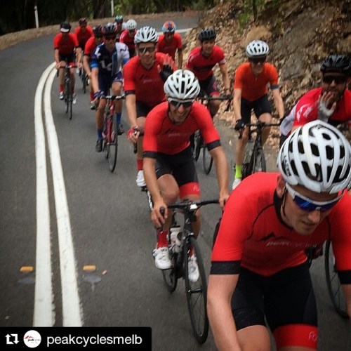 The (mostly) Red Army in the Adelaide hills.